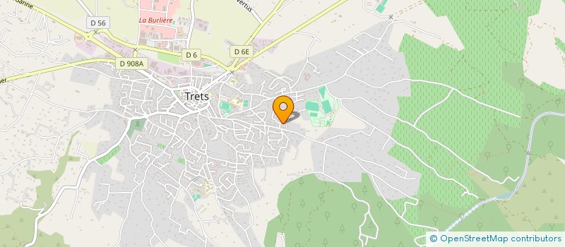 localisation de l'entreprise LA CONFRERIE DES CHEVALIERS DE L'AIET à TRETS