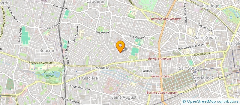 localisation de l'entreprise LA CONFRERIE DES EPICURIENS PALADINS  BORDEAUX