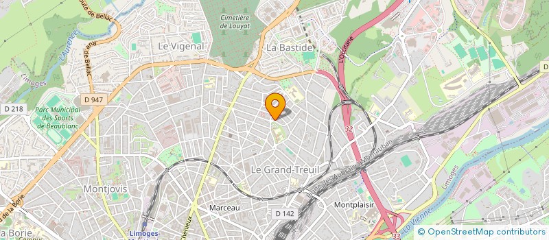 localisation de l'entreprise LA CONFRERIE DES LIMOGES à LIMOGES