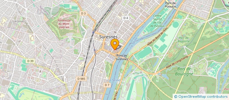 localisation de l'entreprise LA CONFRERIE DES LOUTRES à SURESNES