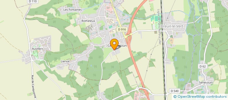 localisation de l'entreprise LA CONFRERIE DU GAME  MAIMBEVILLE