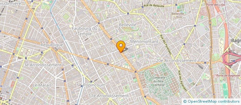 localisation de l'entreprise LA CONNAISSANCES  PARIS