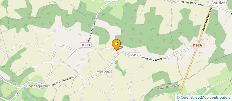 localisation de l'entreprise LA CONSERVERIE D'ARRACQ  MARPAPS