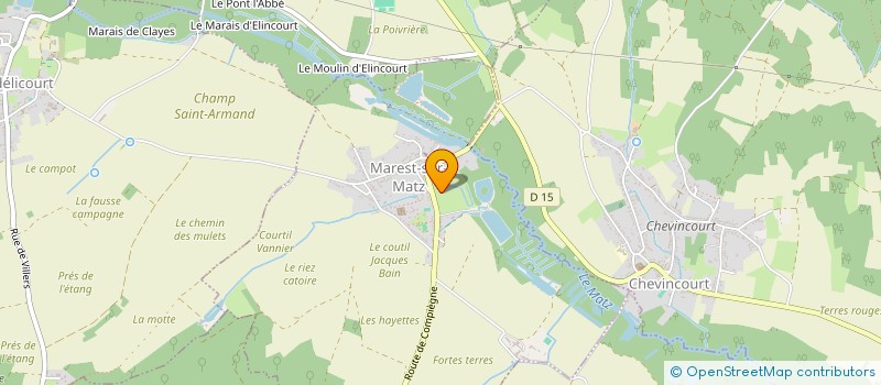 localisation de l'entreprise LA CONSERVERIE PICARDE  MORTEMER