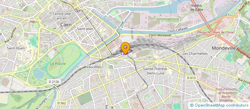 localisation de l'entreprise LA CONSIGNE à CAEN