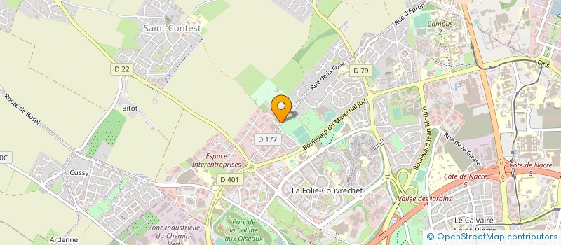 localisation de l'entreprise LA CONSIGNE à SAINT-CONTEST
