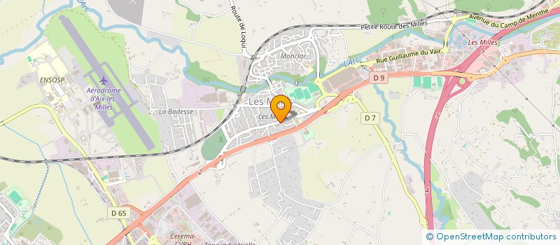 localisation de l'entreprise LA CONSTRUCTION  AIX-EN-PROVENCE