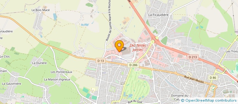 localisation de l'entreprise LA CONSTRUCTION NANTAISE  PORNIC