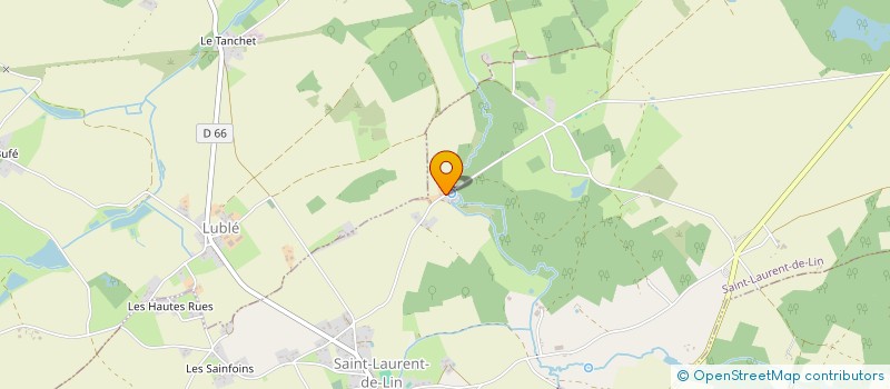 localisation de l'entreprise LA CONTEE à SOUVIGNE