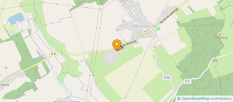 localisation de l'entreprise LA CONTEMPORAINE  METZERESCHE