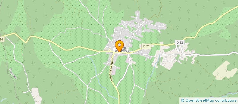 localisation de l'entreprise LA CONTESTATAIRE à MONTMEYAN