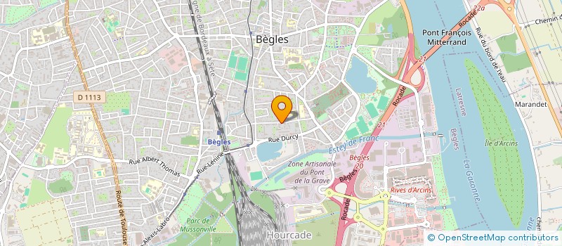 localisation de l'entreprise LA CONTREBANDE à BEGLES