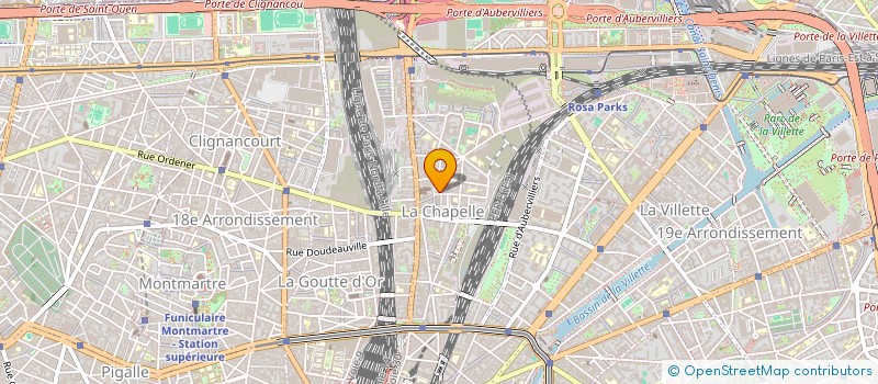 localisation de l'entreprise LA CONTREPARTIE  PARIS