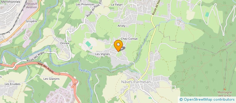 localisation de l'entreprise LA COOP  VILLAZ