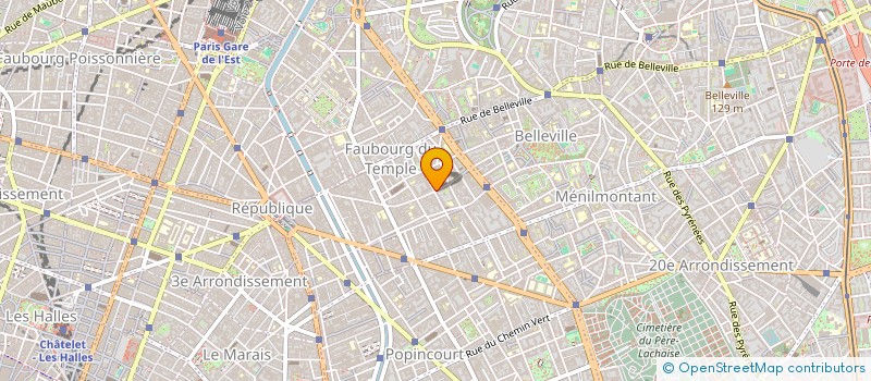 localisation de l'entreprise LA COOP MIJOTEE  PARIS