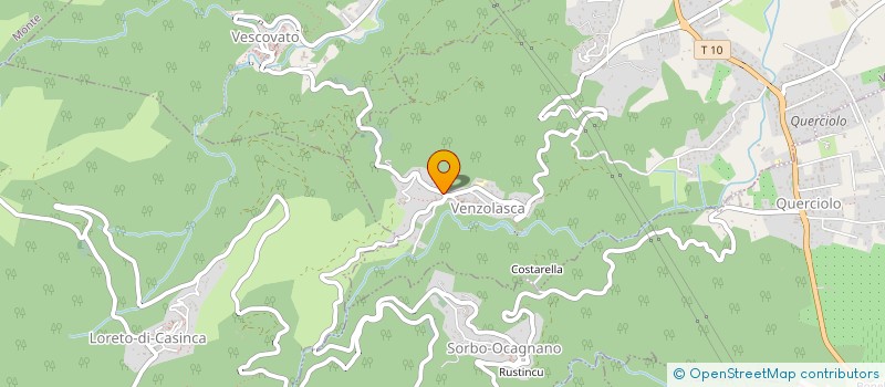 localisation de l'entreprise LA COOPERATION AGRICOLE CORSE à VESCOVATO