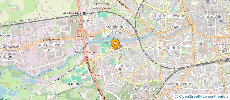 localisation de l'entreprise LA COOPERATION SCM  RENNES