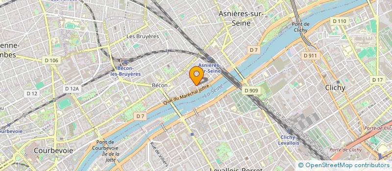 localisation de l'entreprise LA COOPERATIVE.COM à COURBEVOIE