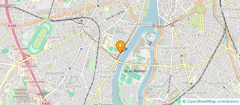 localisation de l'entreprise LA COOPERATIVE DE L'IMMOBILIER à TOULOUSE