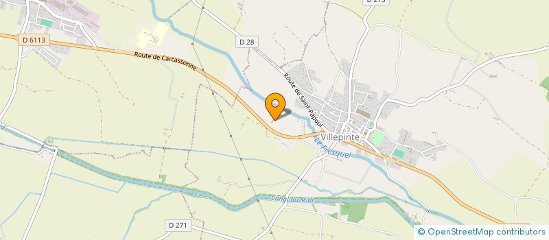 localisation de l'entreprise LA COOPERATIVE DES PISCINIERS  ANSE