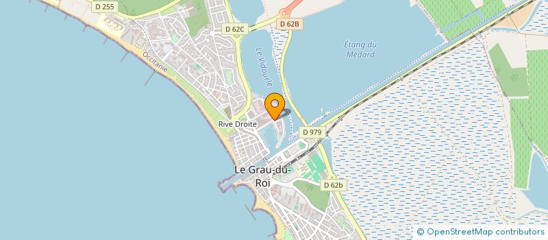 localisation de l'entreprise LA COOPERATIVE MARITIME DE GRAULENNE à LE GRAU-DU-ROI