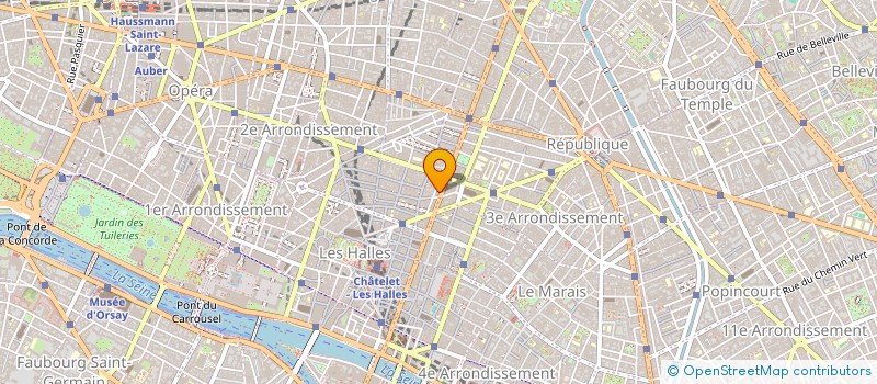 localisation de l'entreprise LA COORDINATION PNC  PARIS