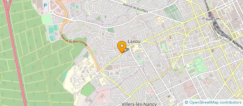 localisation de l'entreprise LA COPINE DES BRASSEURS  LAXOU