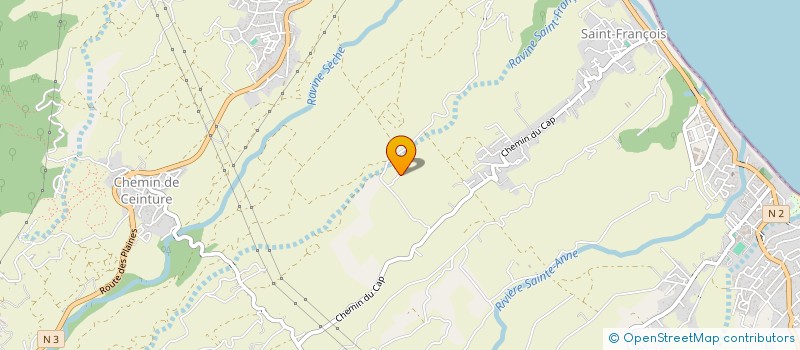 localisation de l'entreprise LA COPROPRIETE DU CRATERE à SAINT-BENOIT