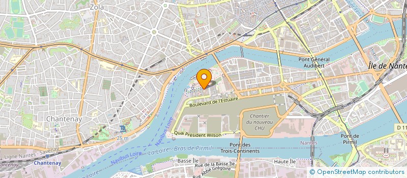 localisation de l'entreprise LA COQUE NOMADE FRATERNITE à NANTES