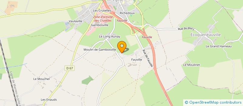 localisation de l'entreprise LA COQUERIE à CARENTAN-LES-MARAIS