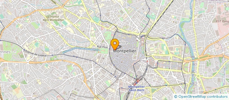 localisation de l'entreprise LA COQUILLE  MONTPELLIER