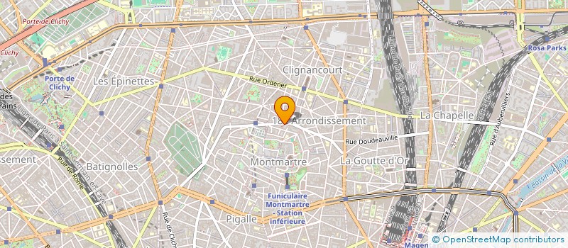localisation de l'entreprise LA CORBEILLE ALIMENTAIRE à PARIS