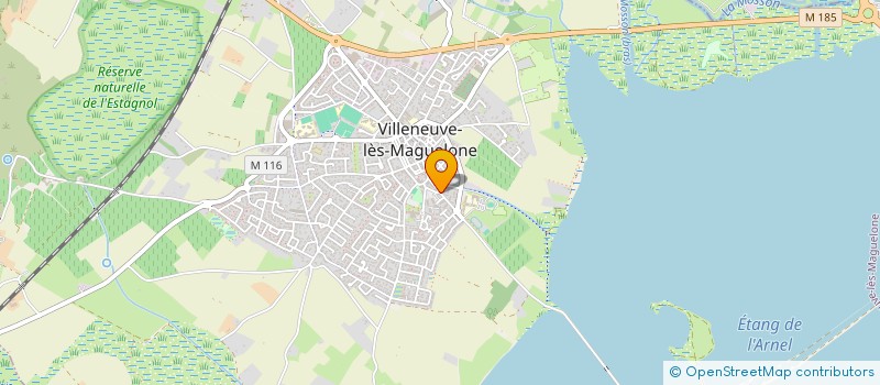 localisation de l'entreprise LA CORBEILLE DES SALINS à VILLENEUVE-LES-MAGUELONE