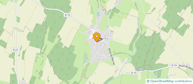 localisation de l'entreprise LA CORBEILLE DES SAVEURS à LA RESIE-SAINT-MARTIN
