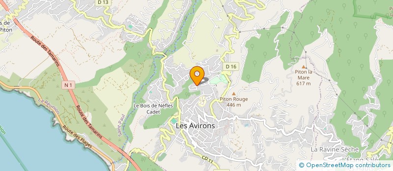 localisation de l'entreprise LA CORBEILLE VERTE LEGUMERIE MODERNE  LES AVIRONS