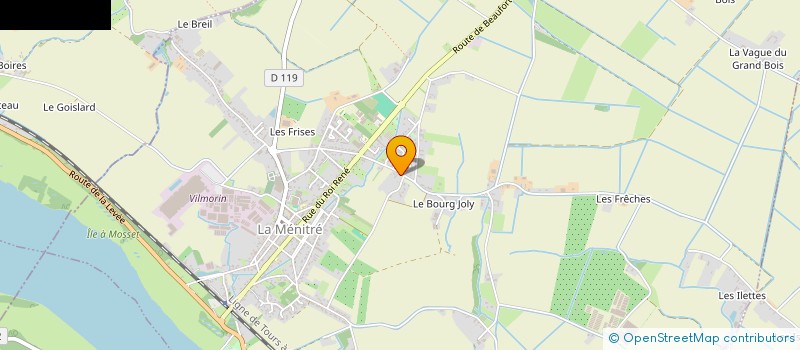 localisation de l'entreprise LA CORBIERE  LA MENITRE