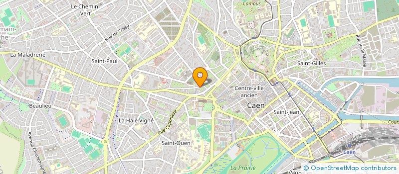 localisation de l'entreprise LA CORBIERE DE CHAUSSEY à CAEN
