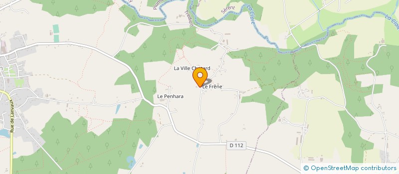 localisation de l'entreprise LA CORDE BRETONNE  MONTERBLANC