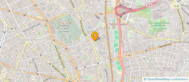 localisation de l'entreprise LA CORDE ENCHANTEE  PARIS