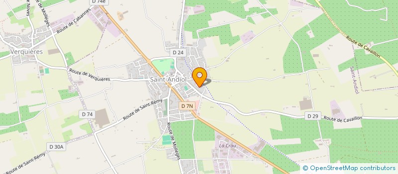 localisation de l'entreprise LA CORDEE DES LOULOUS  SAINT-ANDIOL