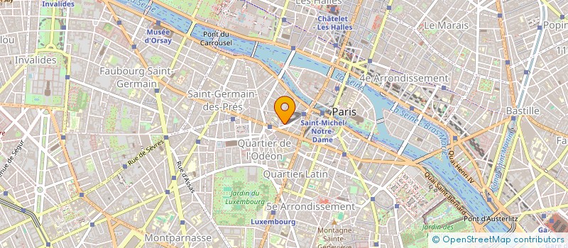 localisation de l'entreprise LA CORDEE LITTERAIRE  PARIS