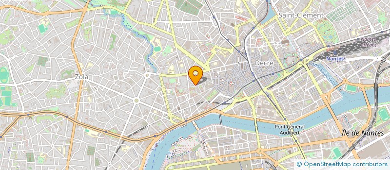 localisation de l'entreprise LA CORDERIE à NANTES