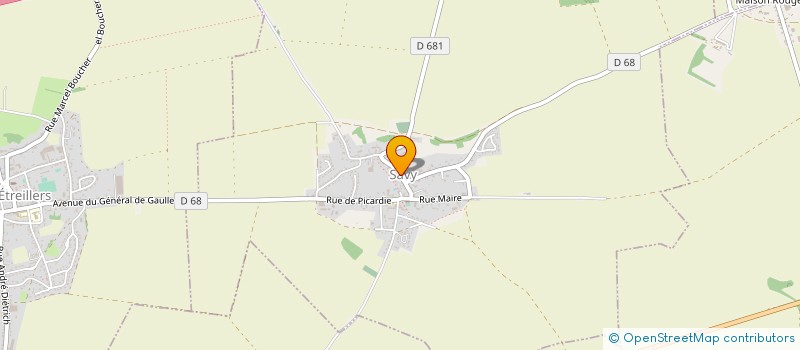 localisation de l'entreprise LA CORDERIE  SAVY