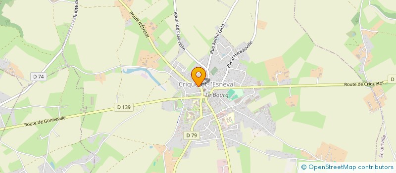 localisation de l'entreprise LA CORDONNERIE  HEUQUEVILLE