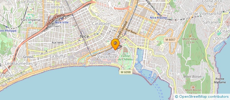 localisation de l'entreprise LA CORDONNERIE DU VIEUX NICE à NICE