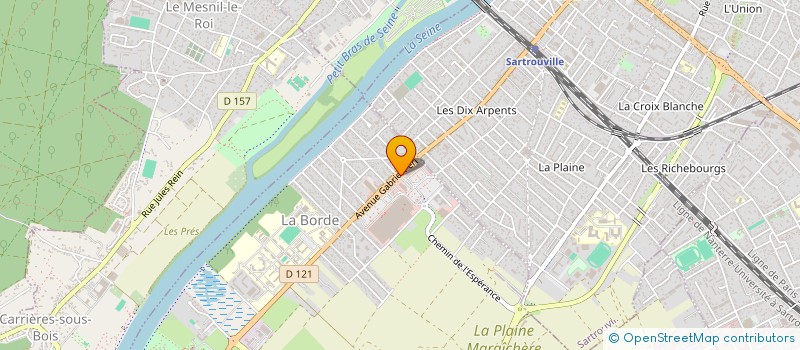 localisation de l'entreprise LA CORDONNERIE PARFAITE à MONTESSON