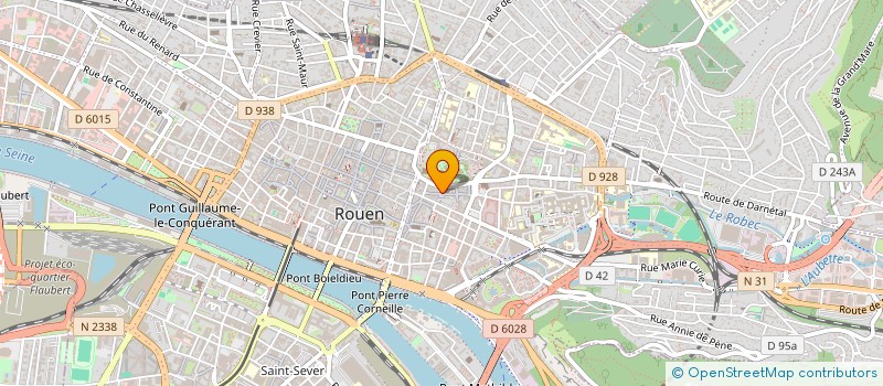 localisation de l'entreprise LA CORNAELLE à ROUEN