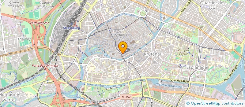 localisation de l'entreprise LA CORNE D'OR S.A.S. à STRASBOURG