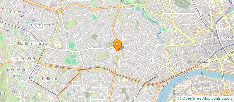 localisation de l'entreprise LA CORNE DE L'AFRIQUE ET DE LA MER ROUGE 44 à NANTES