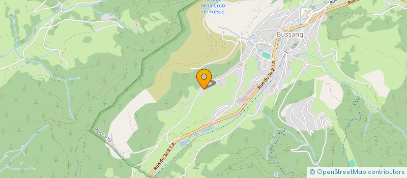 localisation de l'entreprise LA CORNEILLE  BUSSANG